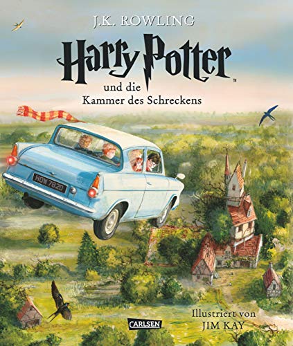 Harry Potter und die Kammer des Schreckens (Schmuckausgabe Harry Potter 2): Vierfarbig illustrierte Ausgabe mit großformatigen Bildern und Lesebändchen – der Kinderbuch-Klassiker zum Vorlesen von Carlsen